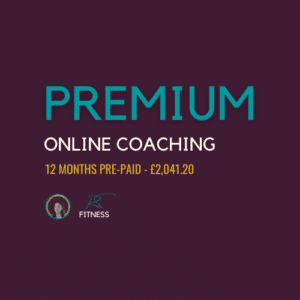 12 month bespoke online coaching program, available to buy for £2,041.20, prepaid 12 months by RS Fitness